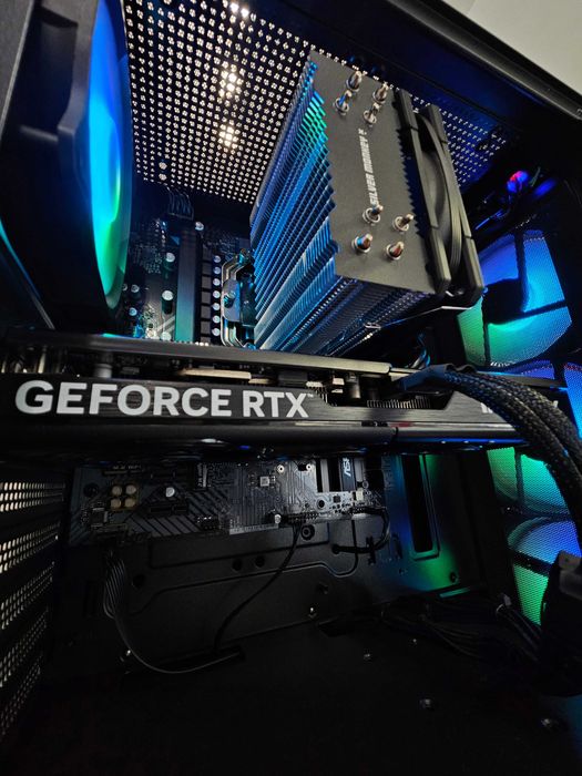 Nowy Komputer Gamingowy Ryzen 7 7800X3D 32GB DDR5 2TB RTX 5070 Faktura