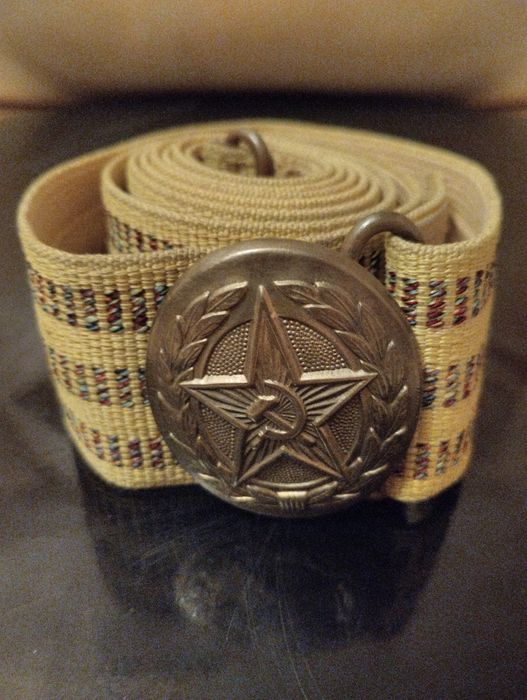 Офицерский парадный ремень.