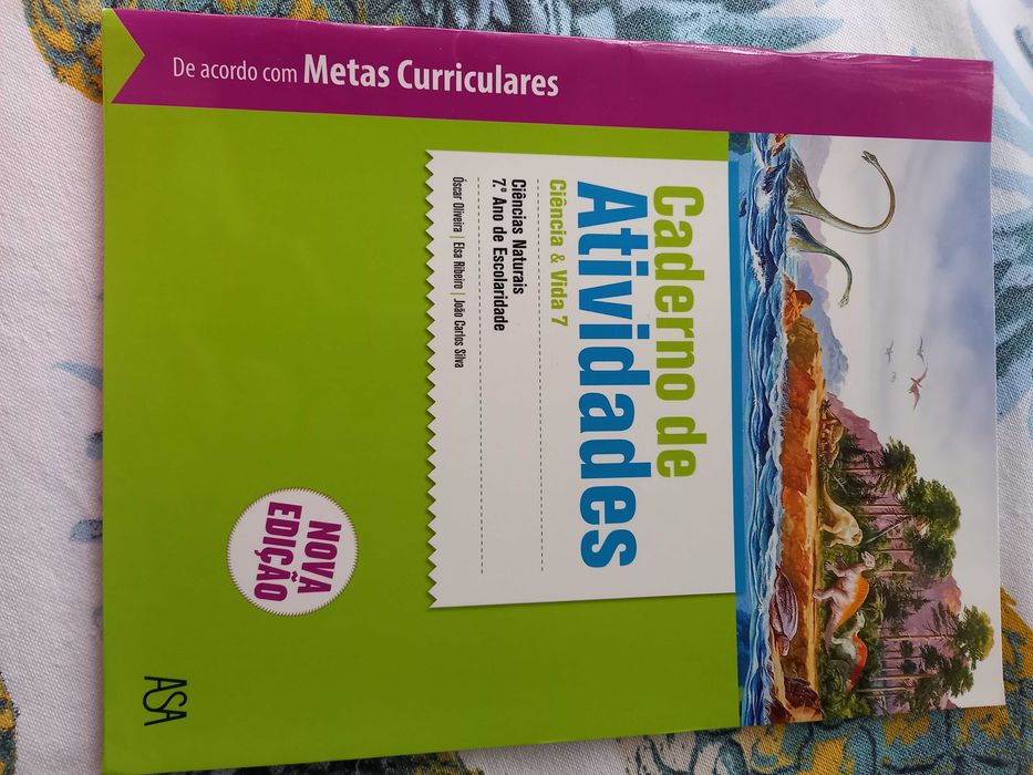 Manual e Livro de actividades Ciência & Vida 7°ano
