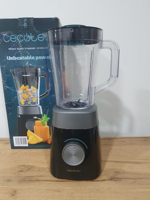 Blender Kielichowy Cecotec Power Black Titanium 1300MAX B ,1.5L