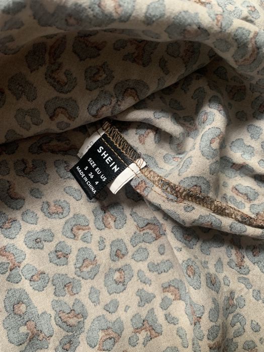 Sukienka panterka Shein