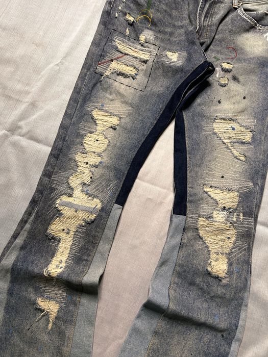 Balenciaga Flared Jeans Клеш Буткат Индислиз