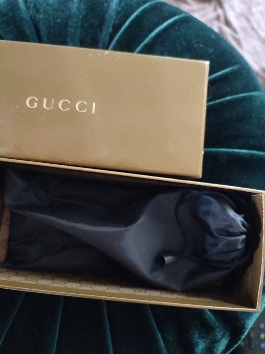 Miedziana vintage sprzączką gucci do paska
