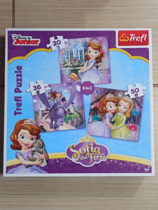 Puzzle  Trefl Księżniczka Zosia 3w1