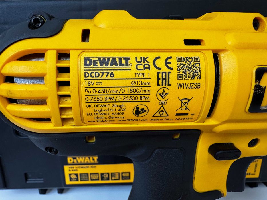 DeWalt 18V Wkrętarka DCD776 2025r udarowa z udarem