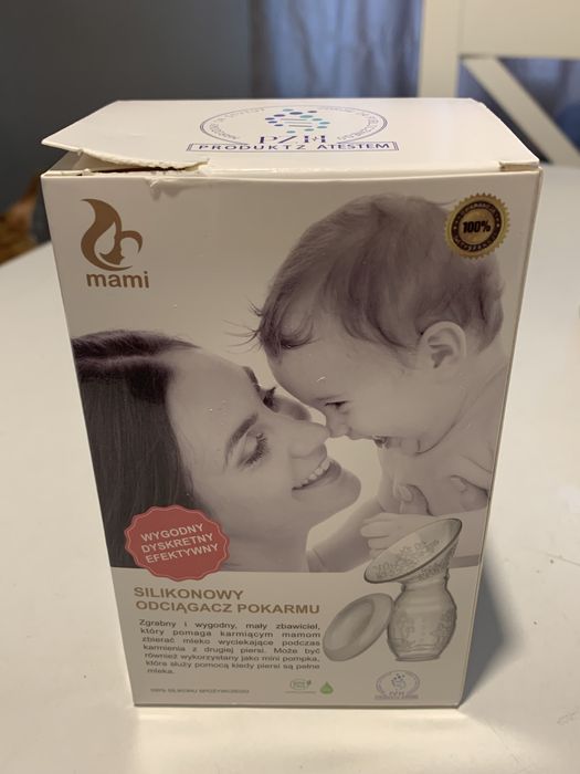 Silikonowy odciągacz pokarmu