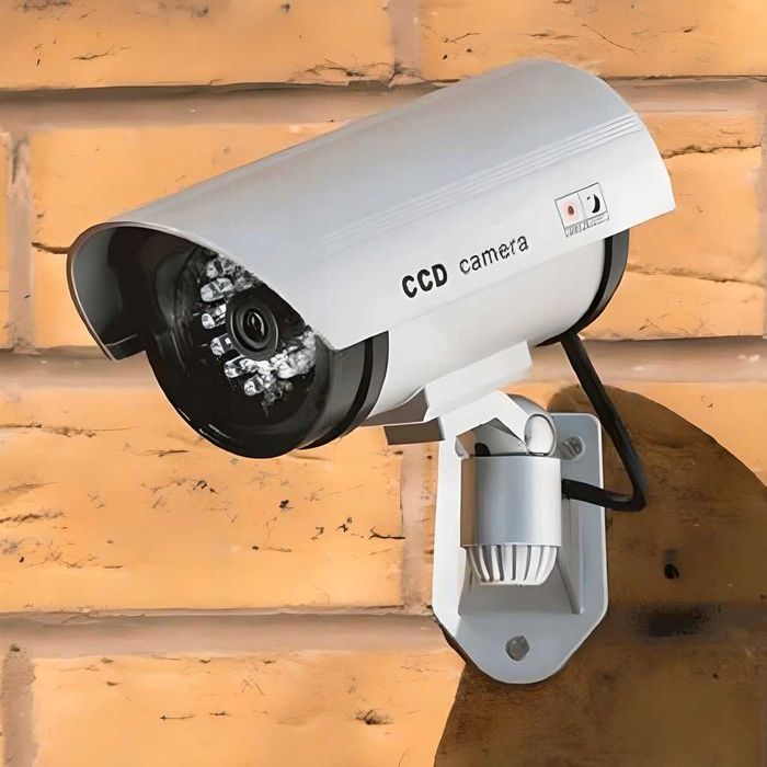 Kamera Atrapa IR LED Kamery Zewnętrzna Z DIODĄ 2 sztuki