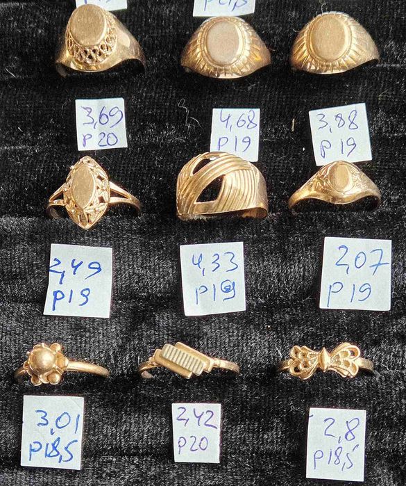 В продаже золотые изделия производства СССР