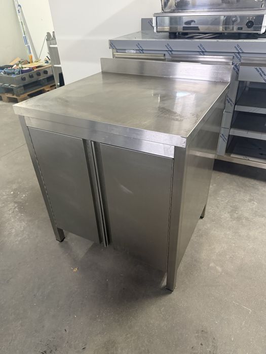 Louceiro armario mesa de trabalho bancada inox