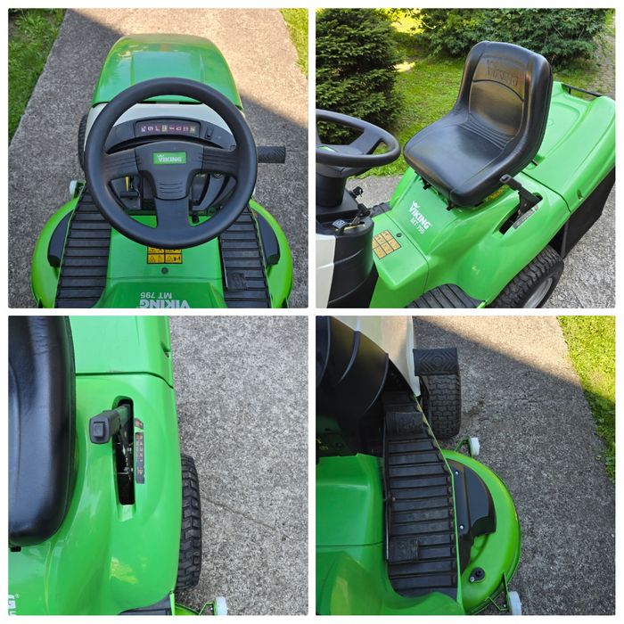 Traktorek kosiarka Viking Stihl 22KM v-ka B&S pompa oleju hydro 122cm SUPER STAN POLECAM  GWARANCJA