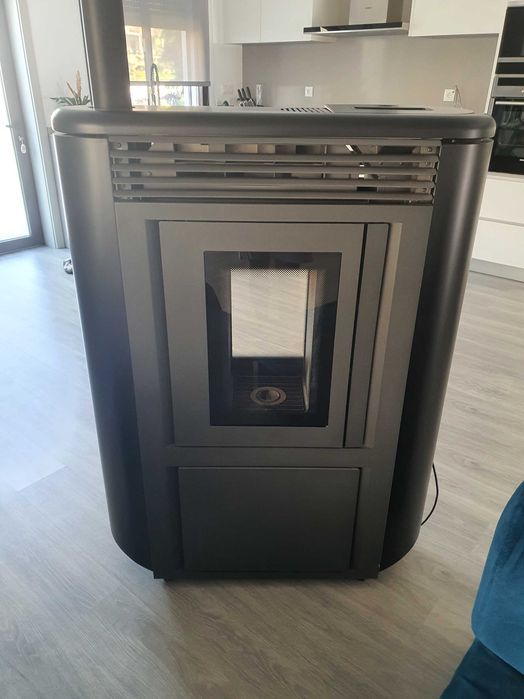 Salamandra a Pellets  - Dupla Face - 2a Mão