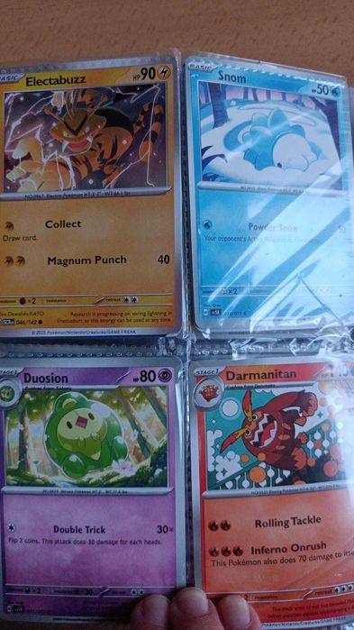Pokemon - conjunto de cartas