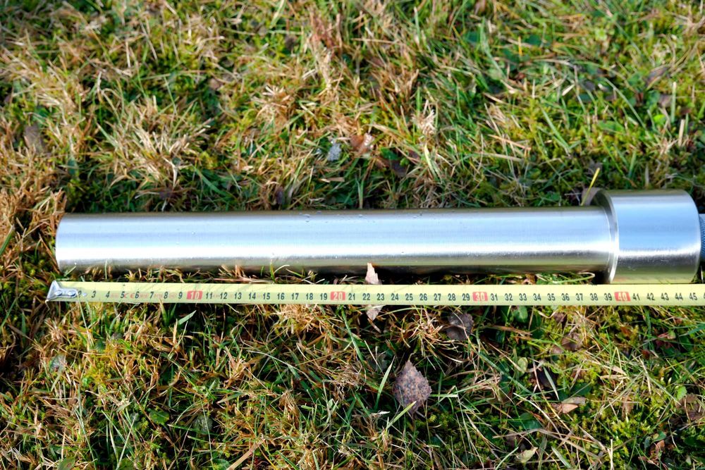 Gryf Squat Bar do Przysiadów srebrny 230 cm 35 mm GRUBY 25 kg Trójbój