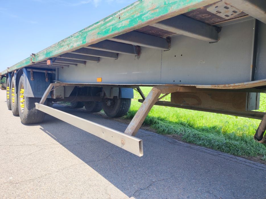 Площадка полуприцеп під солому лісовоз самоскида переобладнання