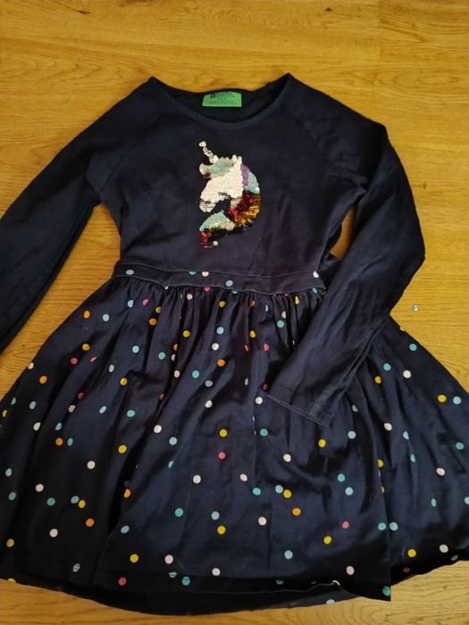 Sukienka jednorożec 7-8 lat