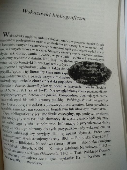 Literatura oświecenia - Mieczysław Klimowicz