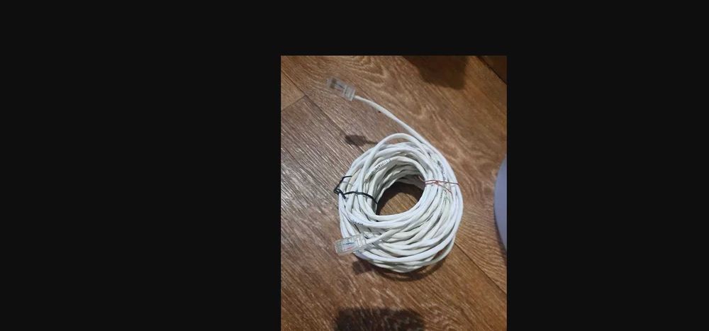 Сетевой кабель UTP витая пара для интернета ,RG 6