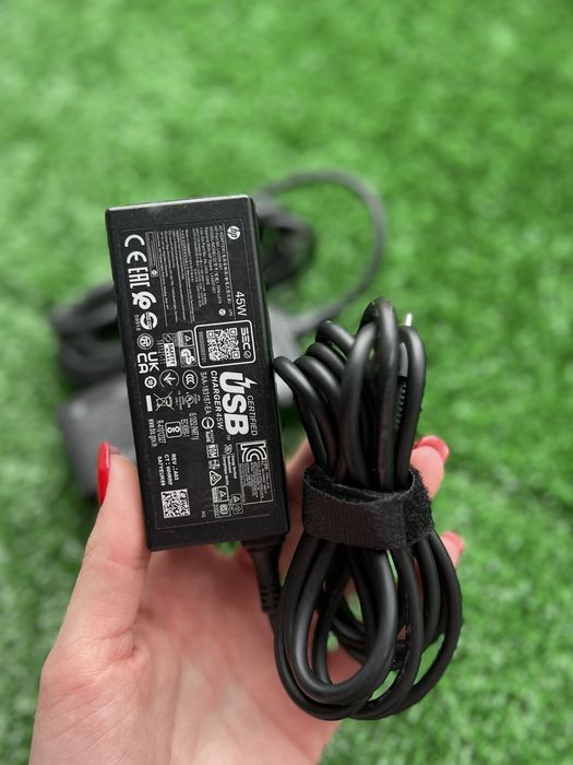 Оригінальний блок живлення HP Type-C 45W/15V/3A/50-60Hz