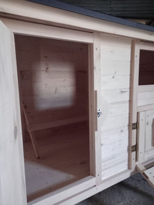 Kurnik dla kur drewniany