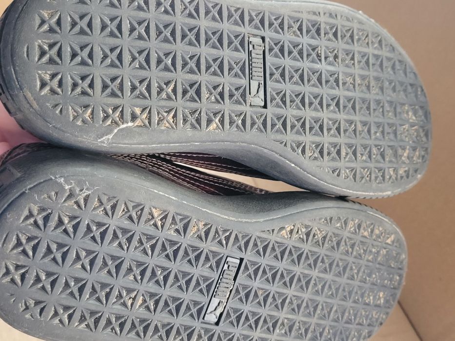 Кеди жіночі Puma Basket Platform Metallic "r37/22sm"