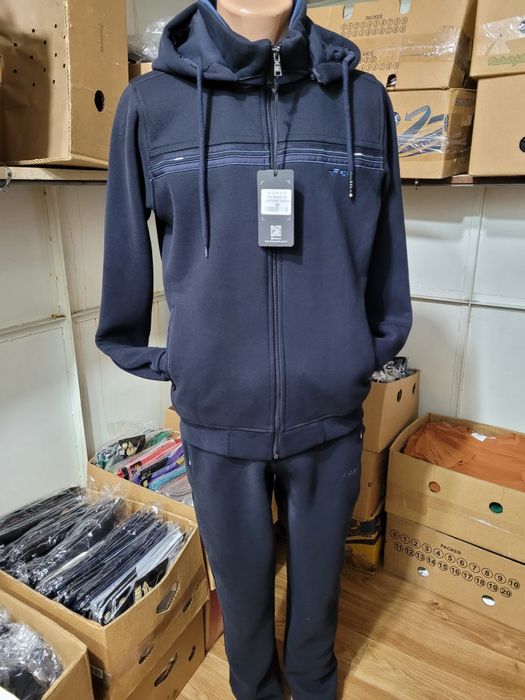 Мужские спортивные костюмы. FORE, Турция. 3 нитки, зима. M - 3XL.
