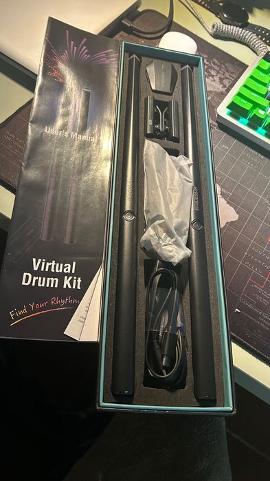 Virtual drum kit hyperdrum