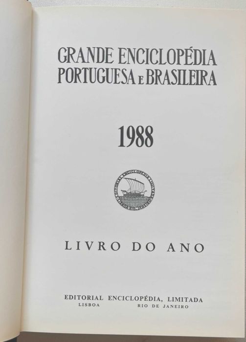 Grande Enciclopédia Portuguesa e Brasileira - Coleção completa!