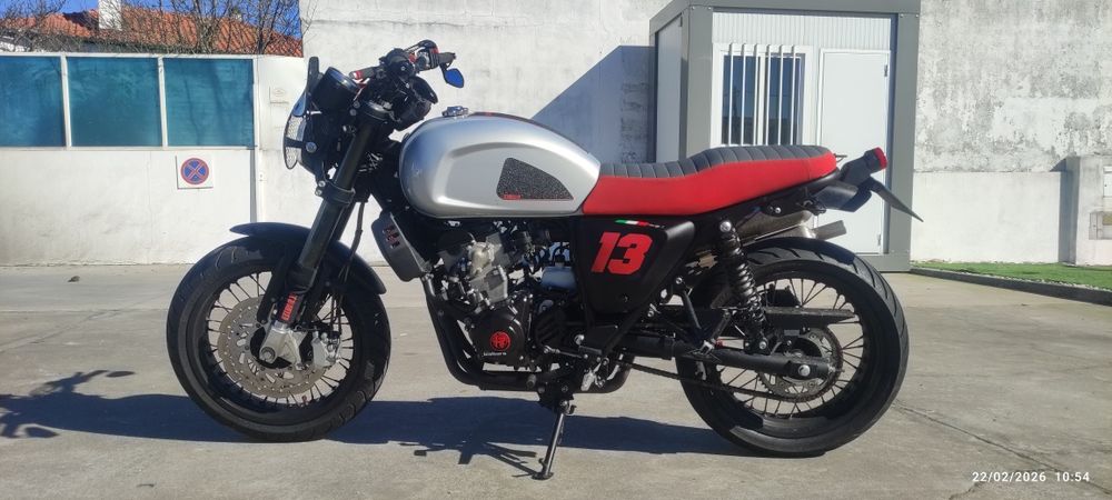125 scrambler  como nova