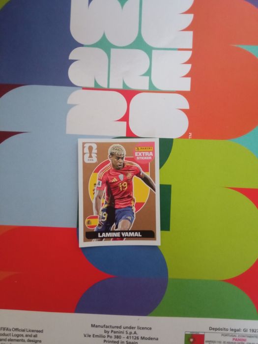 Lamine Yamal bronze legend Panini
