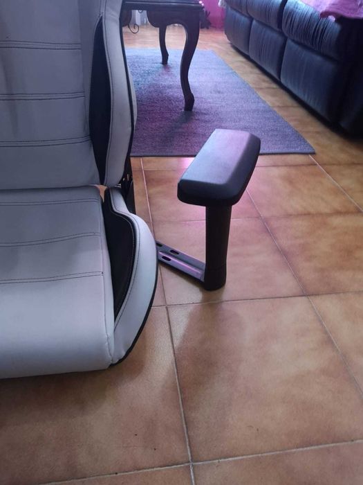 cadeira gaming sem base nas rodas alpha gamer