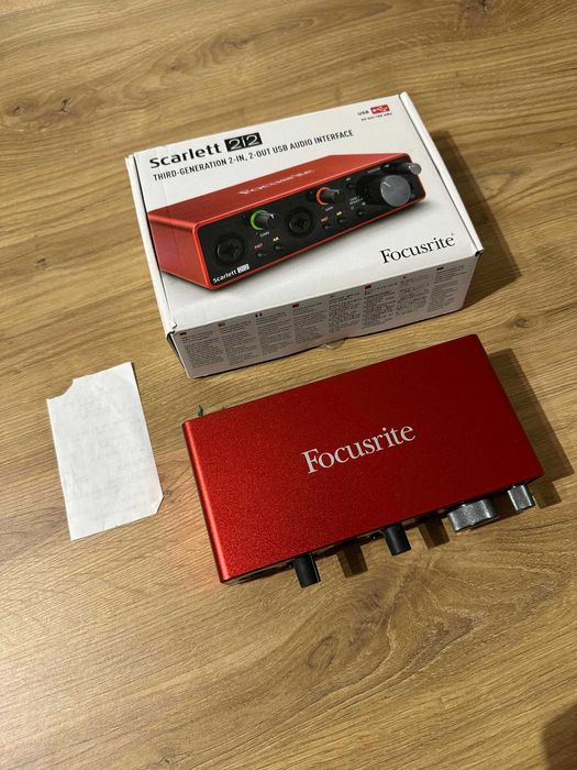 Focusrite 2i2 Gen 3 Stan igła