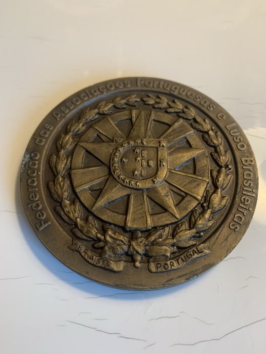 Medalhão Comemorativo de bronze