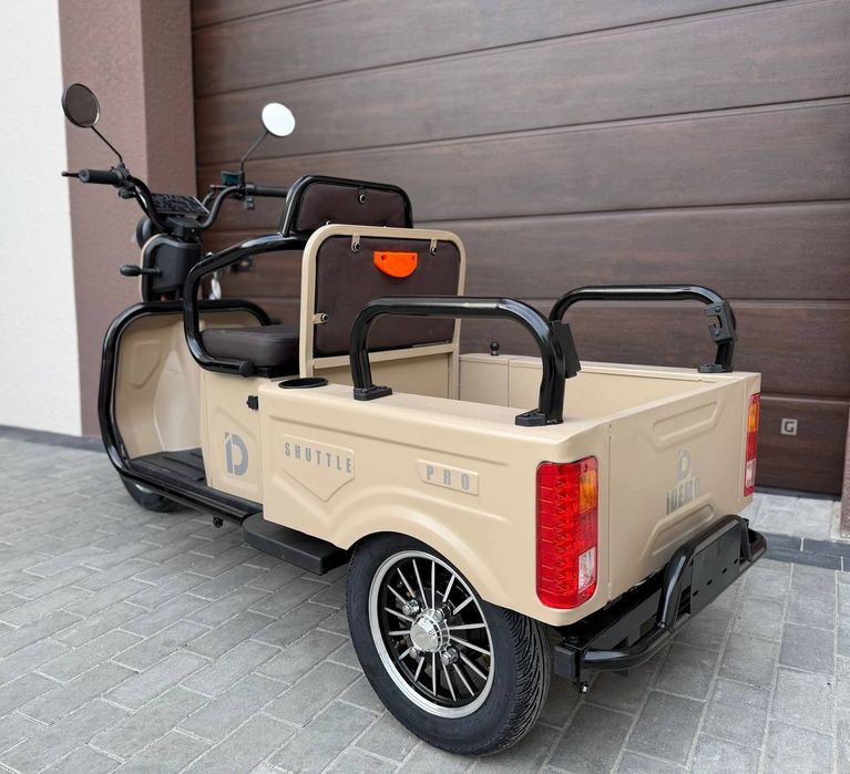 НОВИЙ Електротрицикл IDemo Trinity Shuttle 2.0 PRO 1500W