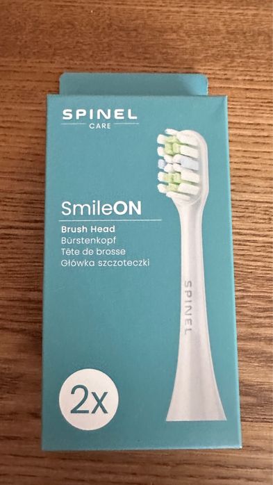 Końcówki do szczoteczki SPINEL SmileON 6 szt. Nowe