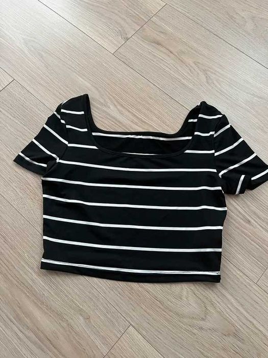 Top bluzeczka w paski XS
