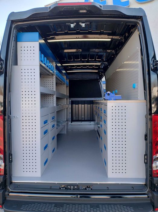 Zabudowa warsztatowa, serwisowa Master, Ducato, Sprinter, Crafter, TGE