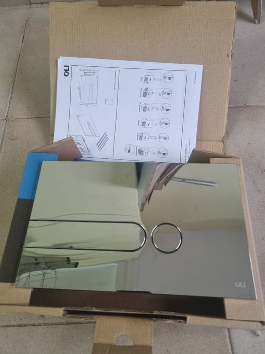 Placa de descarga sanita combifix OLI