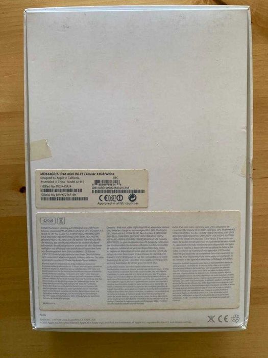 iPad Mini 32GB WiFi + Cellular64729494526210124