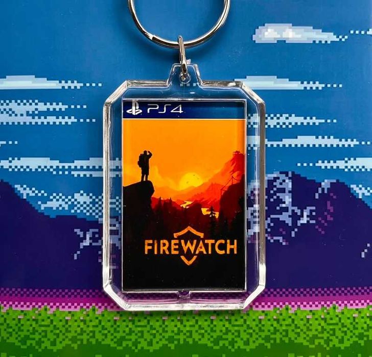 Brelok Firewatch - mini okładka gry PS4