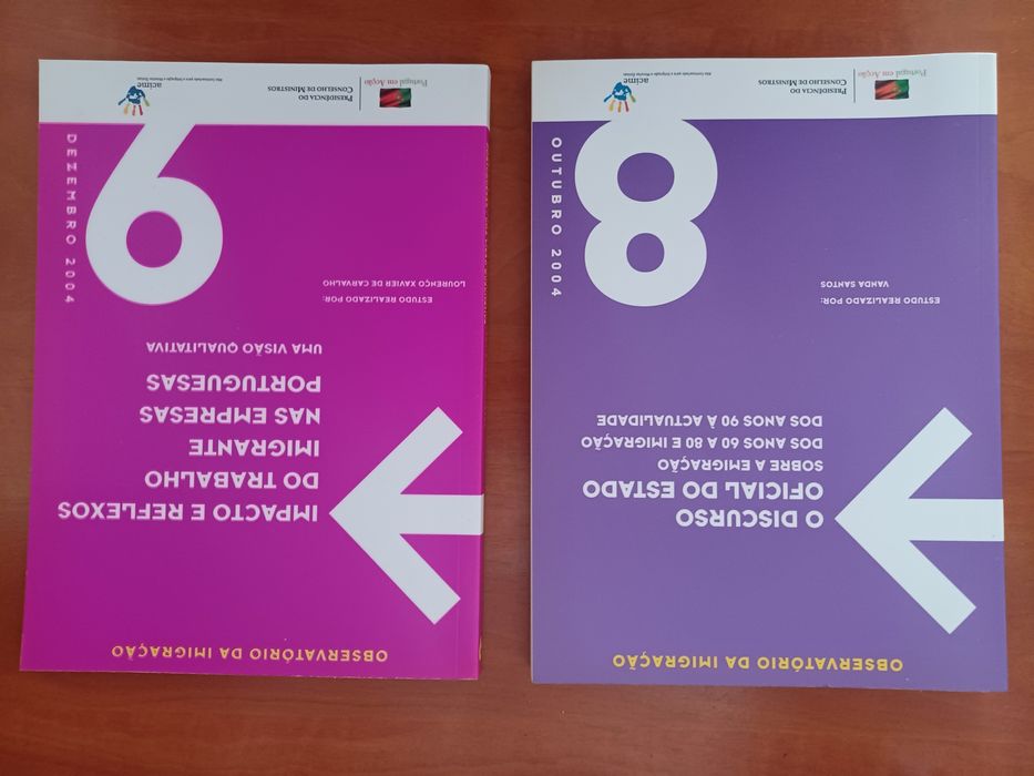 Coleção de 15 Livros do Observatório da Imigração