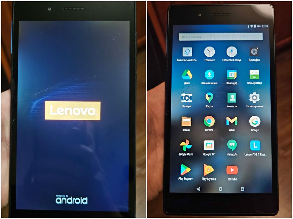 Планшет Lenovo Tab 7 TB-7304F 16GB  Android 7.0 Під Ремонт