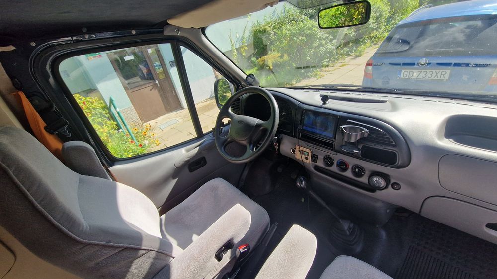 Ford Transit Kampervan / Kamper 99r. Klima, wspomaganie, gaz, lodówka.