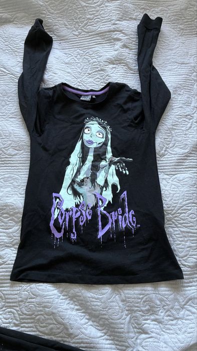 Pizama czarna gnijaca panna mloda corpse bride 158/164