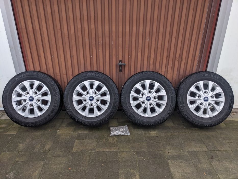 Koła Alufelgi Ford Transit Custom 215/65R16C 6,5Jx16 ET60 5x160 Gratis
