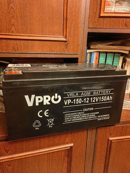Akumulator AGM 12V 150Ah używany