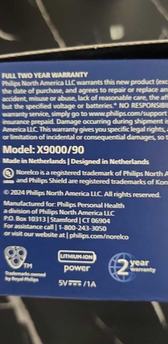 Sprzedam nową golarke Philips i9000/90