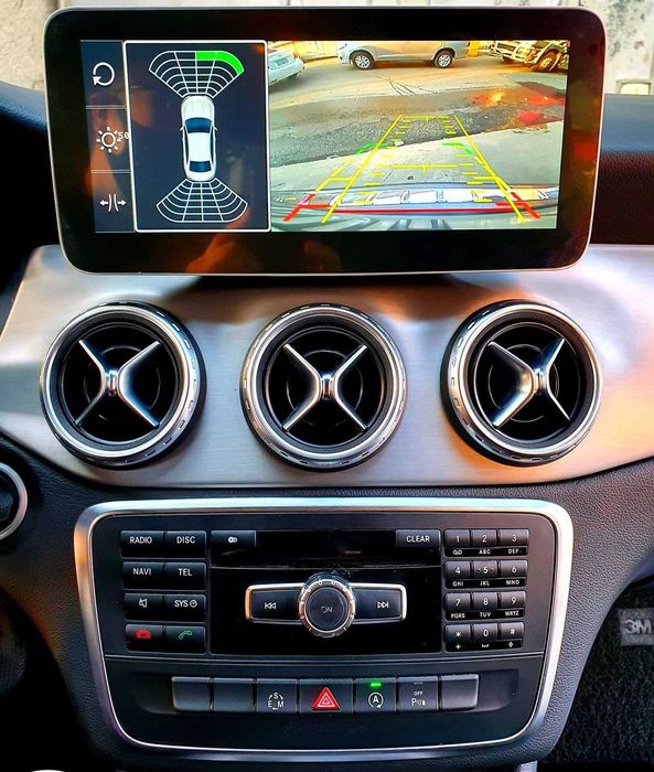 (NOVO) Rádio 2DIN Android 10.25" • Mercedes CLASSE A (W176) • [4+64GB]