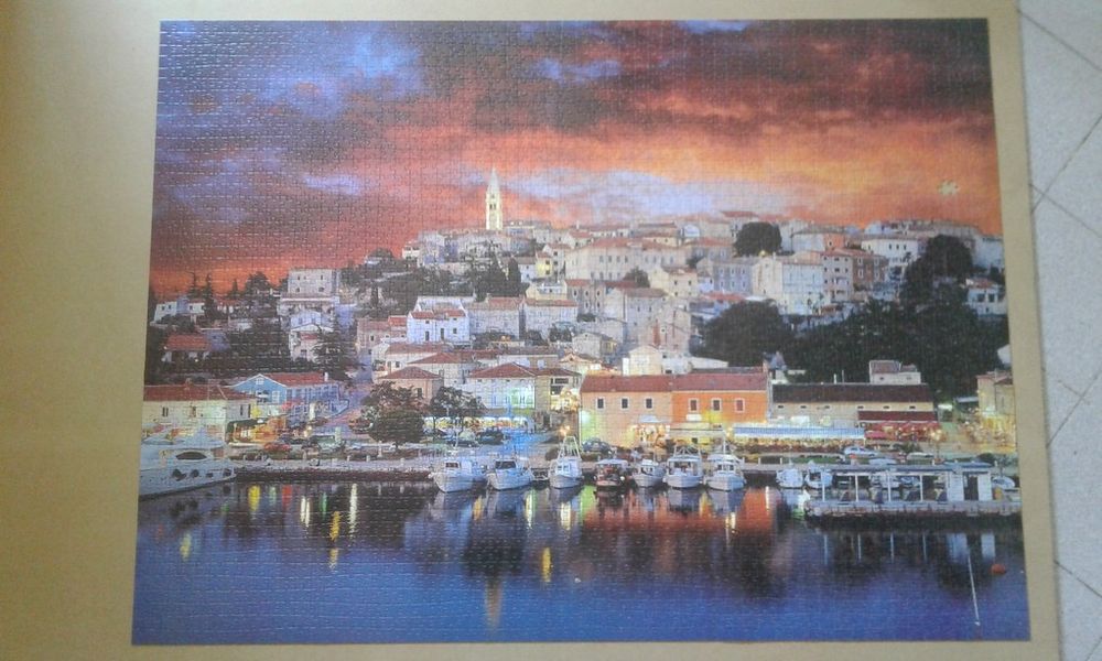 Puzzle 3000 trefl Vrsar, Istria, Chorwacja