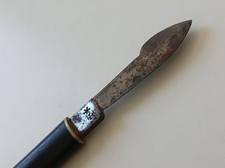 Faca/Bisturi/Raspador de tinta antigo