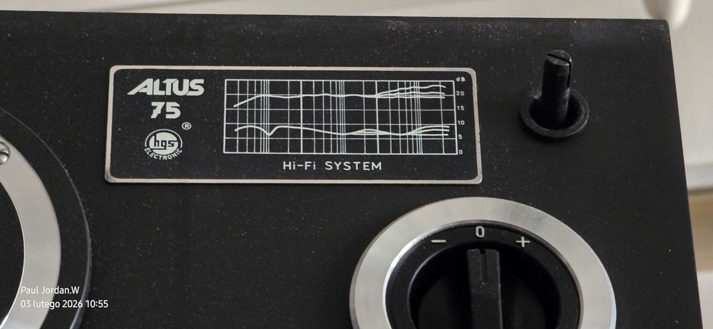 Altus 75  Glośniki  UNITRA Tonsil